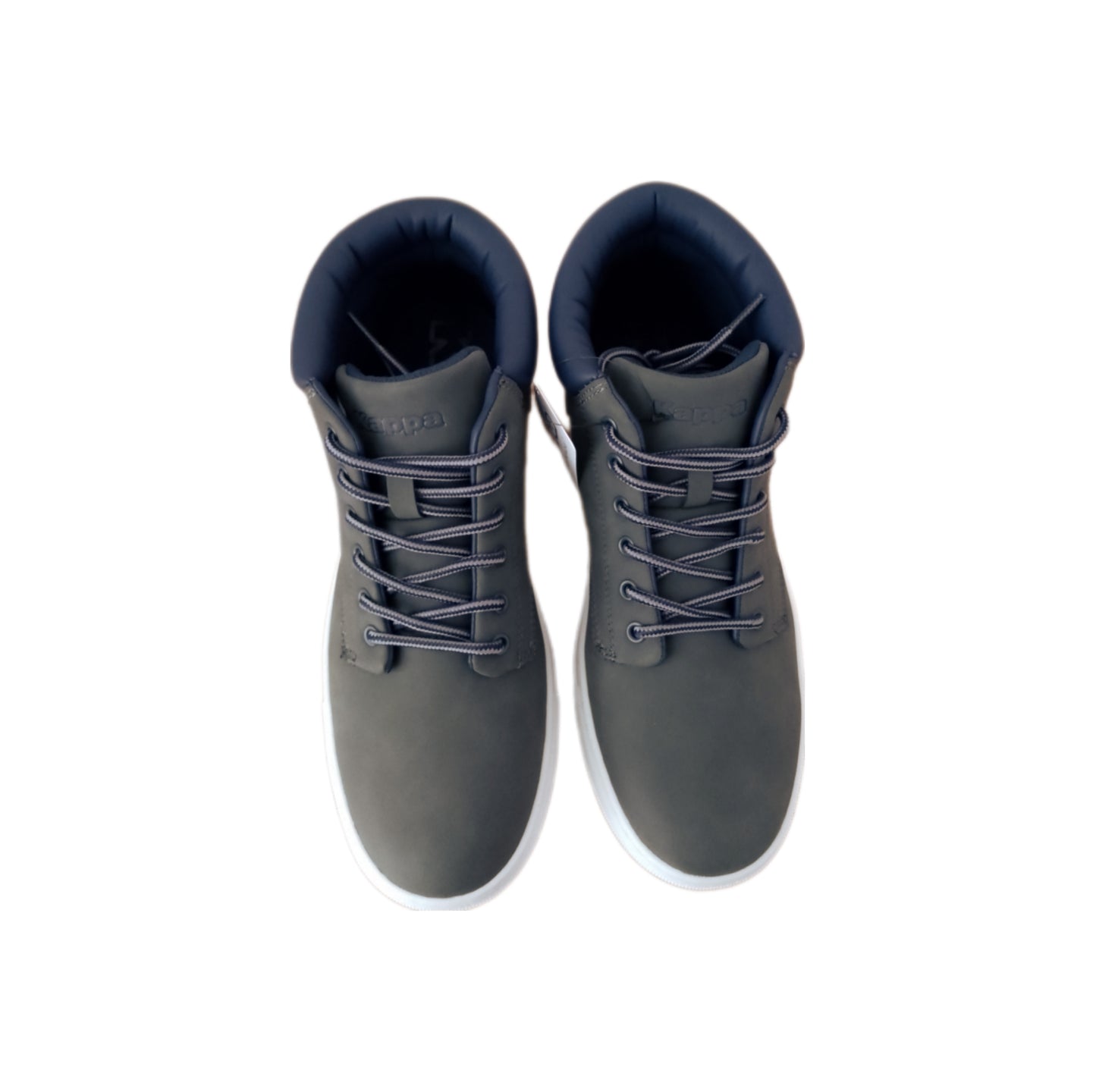 KAPPA LOGO FINEGAN GREY DK-BLUE MARIN 381H82W