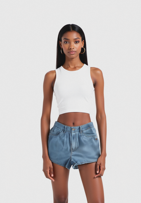 ADMIRAL HAILEY WMN/SHORTS/1021520008/LIGHT INDIGO