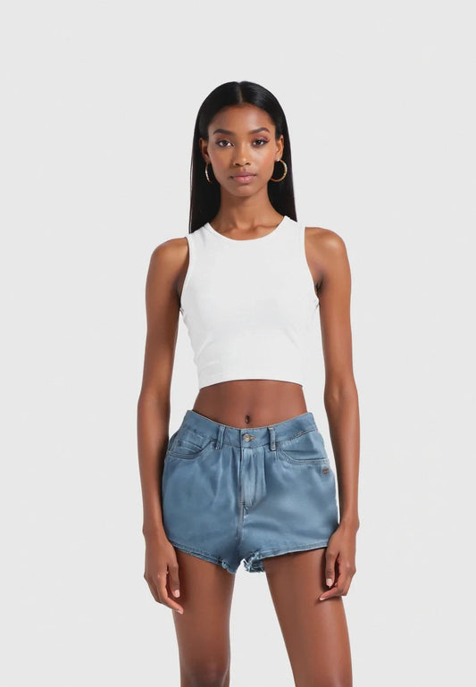 ADMIRAL HAILEY WMN/SHORTS/1021520008/LIGHT INDIGO