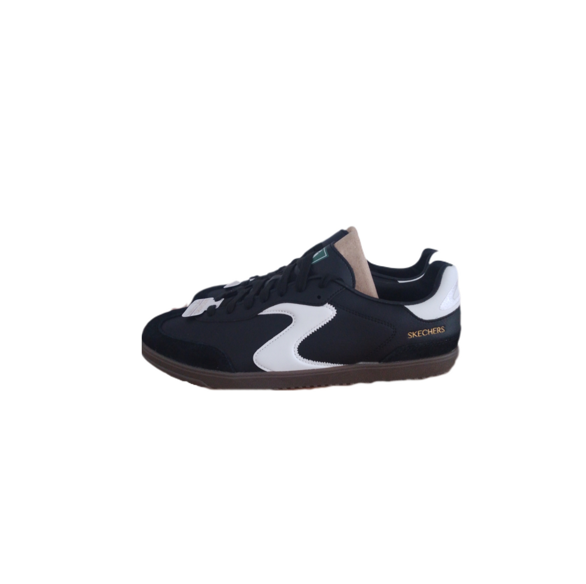 SKECHERS/HOTSHOT/254150/BKW/MEN/BLACK-WHITE