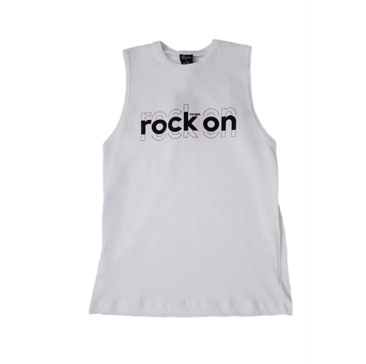 TARGET-SLEEVELESS/ TOP S JERSEY FLAMME /ROCK ON/S25/56106